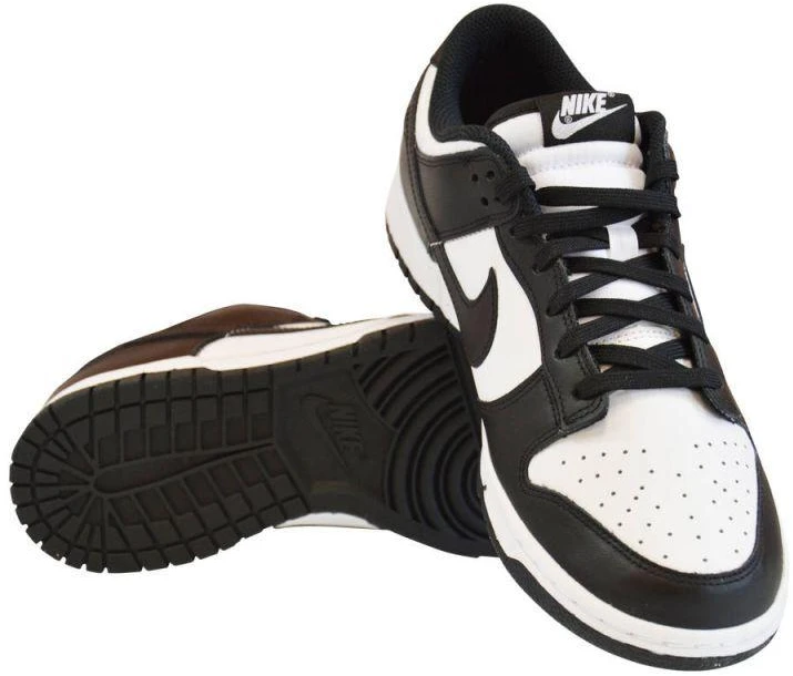 Nike Dunk Low Panda balti/juodi moteriški sportiniai bateliai - DD1503-101