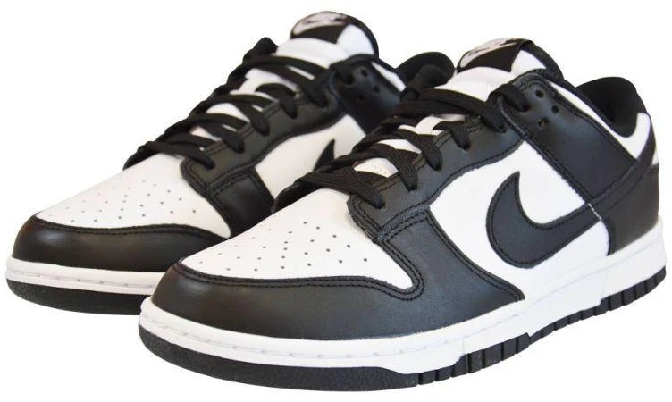 Nike Dunk Low Panda balti/juodi moteriški sportiniai bateliai - DD1503-101