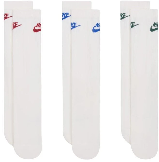 „Nike Everyday Elevated“ kojinės, 3 poros, baltos, IH8522 906