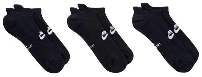 Nike Everyday Elevated kojinės, 3 poros, juodos, IH8524 902