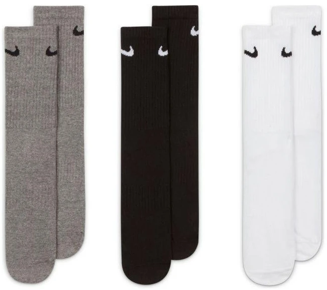 Nike Everyday Lightweight Crew 3 poros kojinių SX7676-964