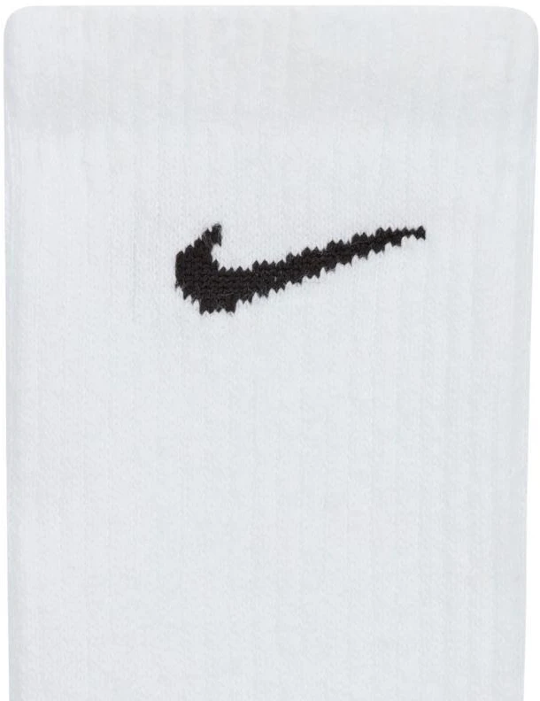 Nike Everyday Plus amortizuojančios kojinės, 3 poros, baltos, pilkos, juodos SX6888 964