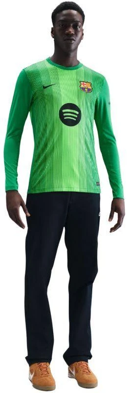 „Nike FC Barcelona“ 2025/26 m. stadiono vartininko marškinėliai vyrams, žali, HQ0477 311