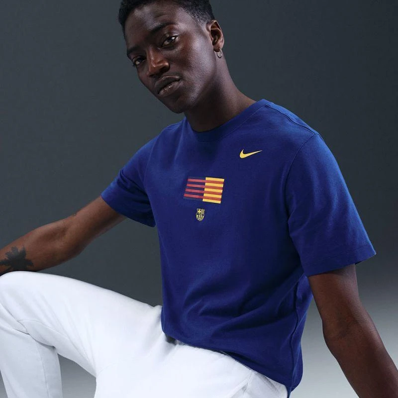 Nike FC Barcelona Crest Tee 25/26 HQ8405-455