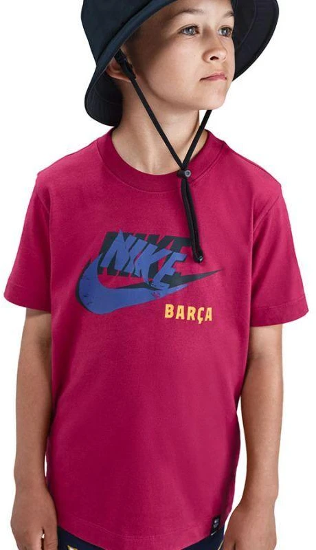 Nike FC Barcelona futbolo marškinėliai dideliems vaikams HQ8362-620