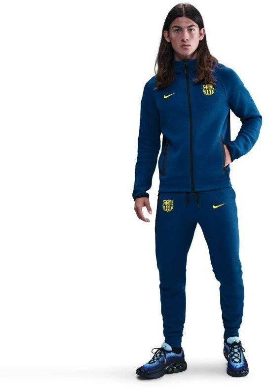 Nike FC Barcelona Techfit Fleece striukė FZ1274-432