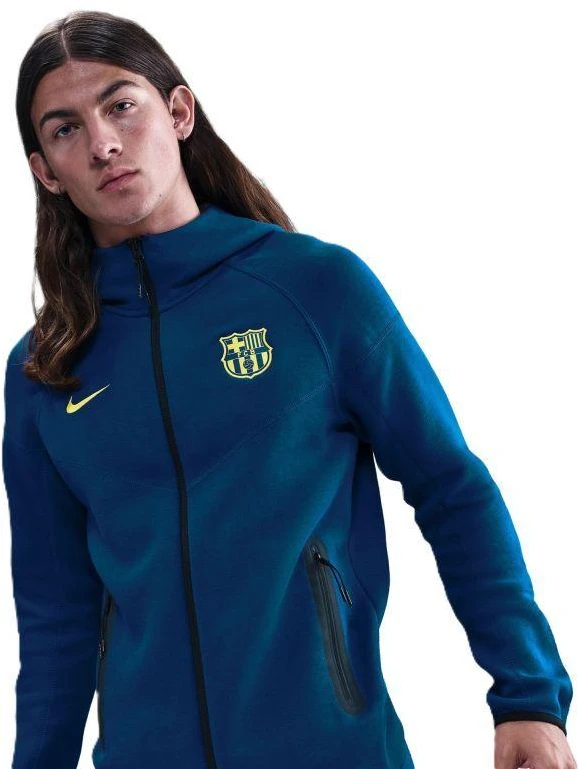 Nike FC Barcelona Techfit Fleece striukė FZ1274-432