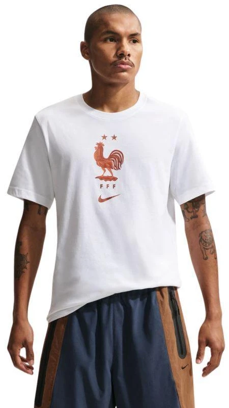 Nike FFF futbolo marškinėliai vyrams, balti, IH2181 100