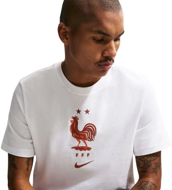 Nike FFF futbolo marškinėliai vyrams, balti, IH2181 100