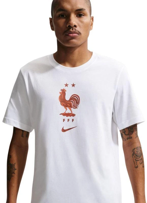 Nike FFF futbolo marškinėliai vyrams, balti, IH2181 100