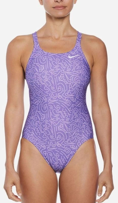 Nike Hydrastrong Maudymosi Kostiumėlis Su Daugeliu Raštų W NESSD011 582