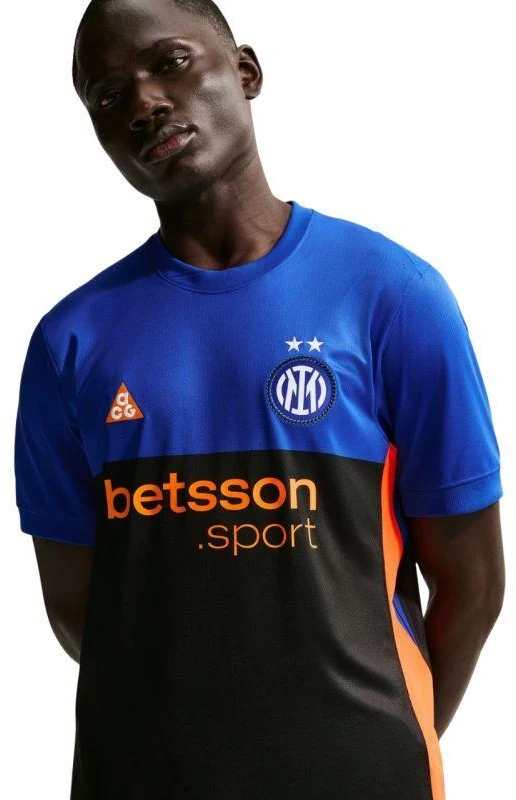 „Nike“ Inter Milan 2026 m. „Stadium SE“ vyrų marškinėliai, juodos ir mėlynos spalvos IM6998 413