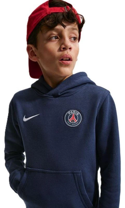 Nike jaunių PSG „Club II“ džemperis su gobtuvu 3721-410