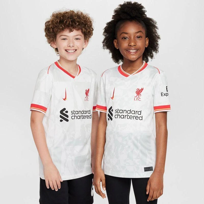 Nike Liverpool FC SS Stadiono Džersis Vaikams FQ2253-101