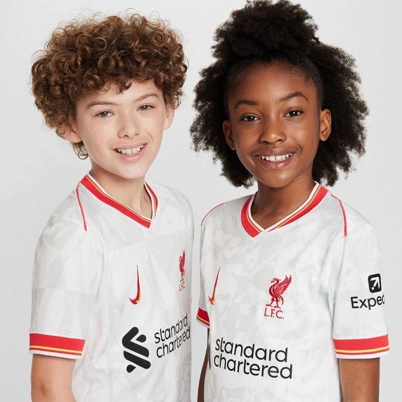 Nike Liverpool FC SS Stadiono Džersis Vaikams FQ2253-101