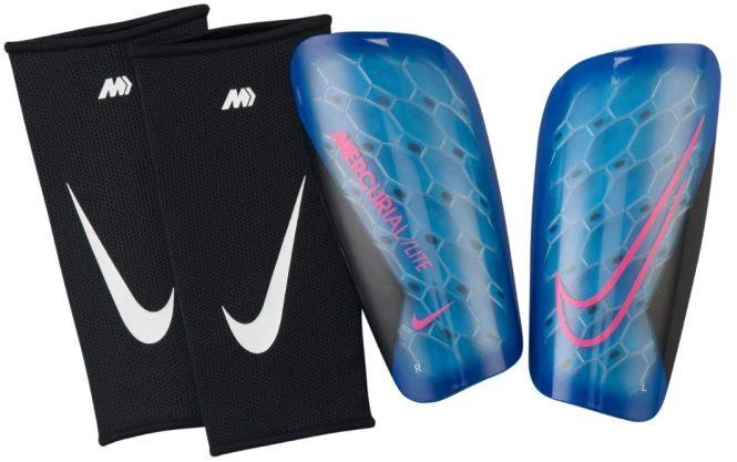Nike Mercurial Lite Mėlynos Futbolo Blauzdinės DN3611 458
