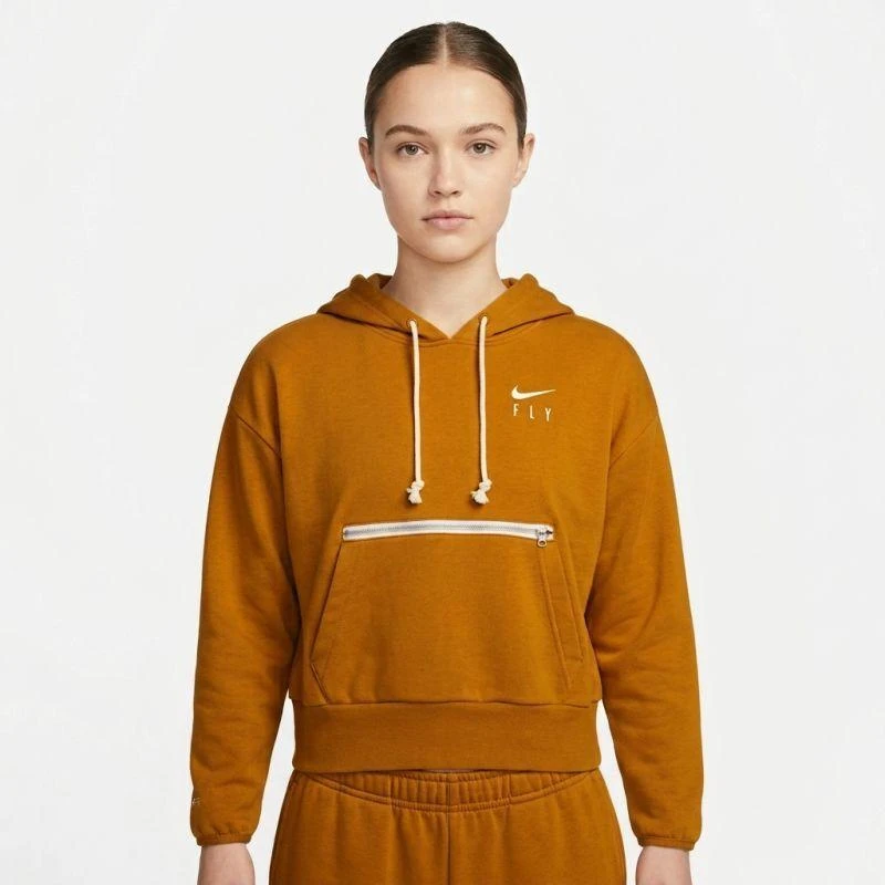 Nike Moterims Standartinė serija Bliuzonas su gobtuvu Chutney/Pale Ivory - DA6483-712