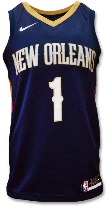 Nike NBA New Orleans Pelicans 2022/23 Zion Williamson Swingman džersis - CW3674-424
