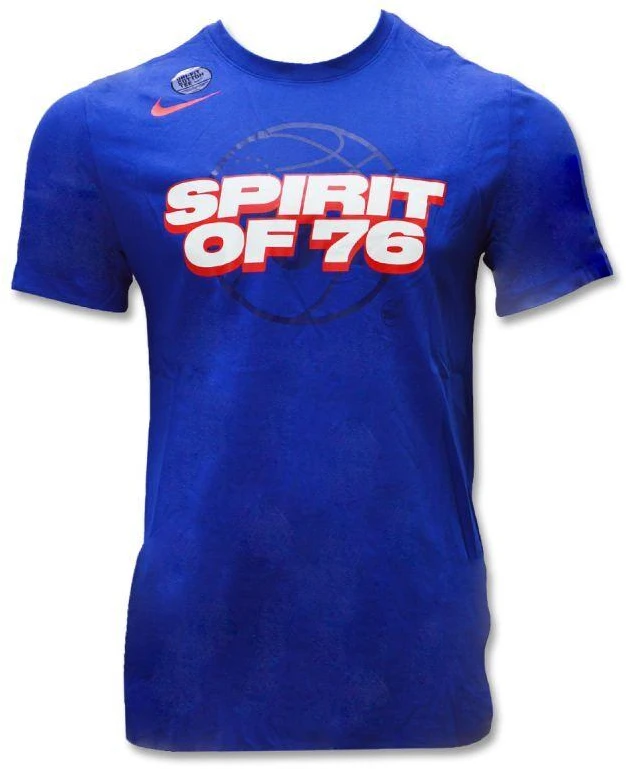 Nike NBA Philadelphia 76ers Mantra Dry marškinėliai - AT0832-495
