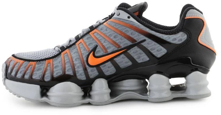 NIKE Nike Shox TL AV3595-011 Šviesiai Dūminė Pilka/Ryški Mandarino