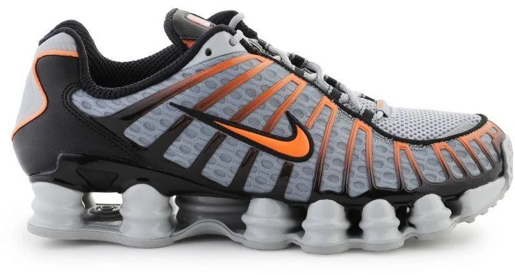 NIKE Nike Shox TL AV3595-011 Šviesiai Dūminė Pilka/Ryški Mandarino