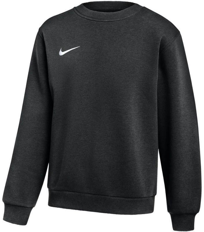 Nike Park 26 Fleece apvalios apykaklės vaikiškas bliuzonas, juodas IB1188 010