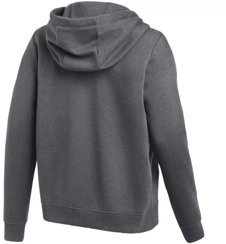 Nike Park 26 Fleece Bliuzonas su gobtuvu ir pilnu užtrauktuku moterims, tamsiai pilkos IB1230 063