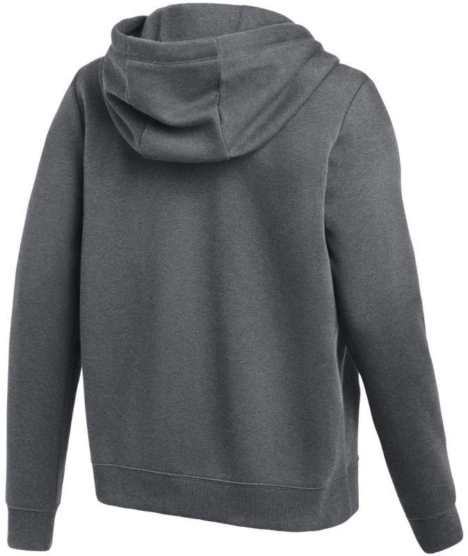 Nike Park 26 Fleece Bliuzonas su gobtuvu ir pilnu užtrauktuku moterims, tamsiai pilkos IB1230 063