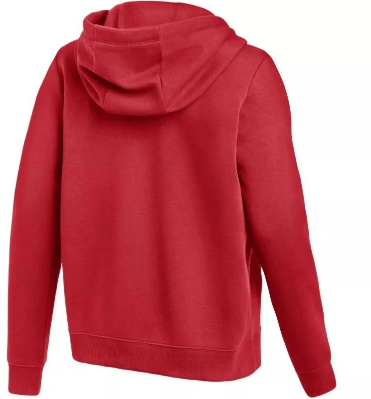 Nike Park 26 Fleece džemperis su gobtuvu, pilnai užsegamas, moterims, raudonas IB1230 657