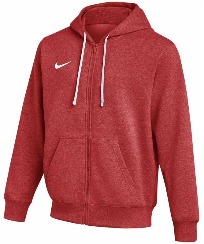 Nike Park 26 Fleece Džemperis su gobtuvu su pilnu užtrauktuku Vyriškas Raudonas IB1228 657