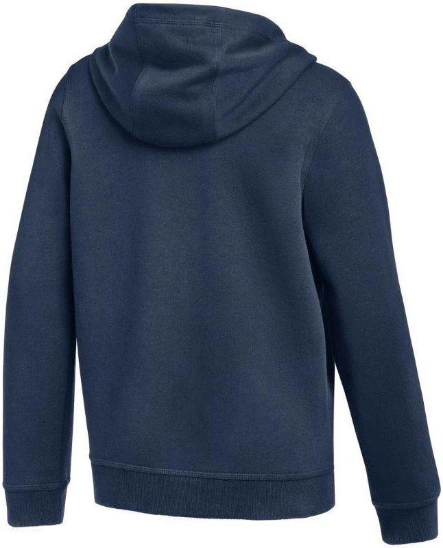 Nike Park 26 Fleece Džemperis su gobtuvu ir pilnu užtrauktuku vaikams, tamsiai mėlynas IB1232 410