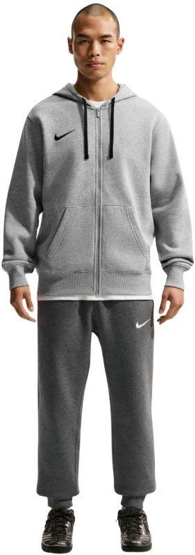 Nike Park 26 Fleece džemperis su gobtuvu vyrams, pilkas IB1228 063