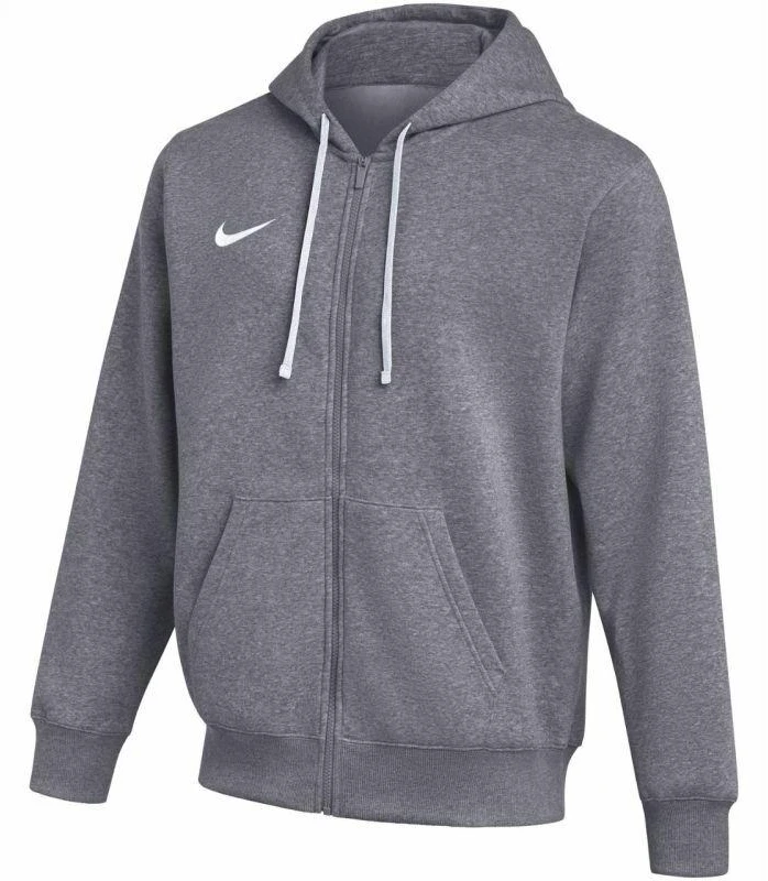Nike Park 26 Fleece Džemperis su gobtuvu ir pilnu užtrauktuku Vyriškas Pilkas IB1228 071