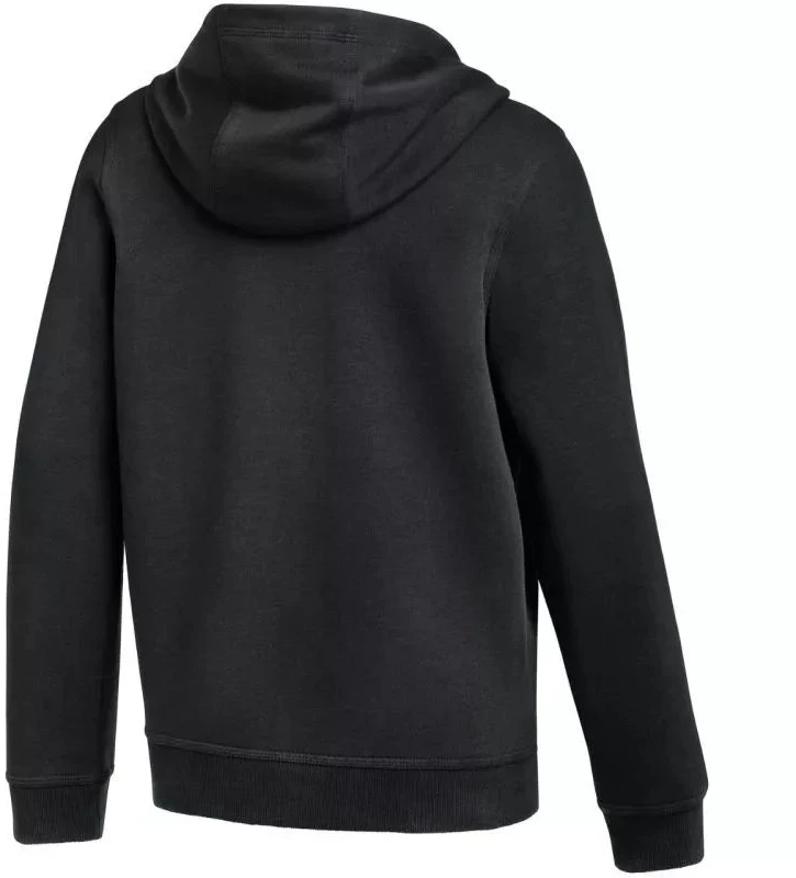 Nike Park 26 Fleece džemperis su gobtuvu ir pilnu užtrauktuku, vaikiškas, juodas IB1232 010