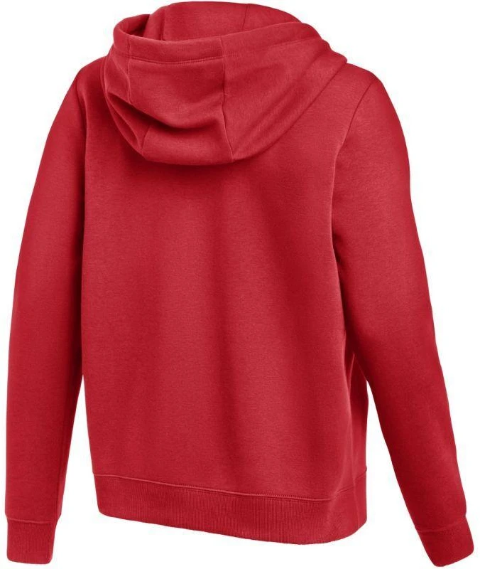 Nike Park 26 Fleece džemperis su gobtuvu, pilnai užsegamas, moterims, raudonas IB1230 657