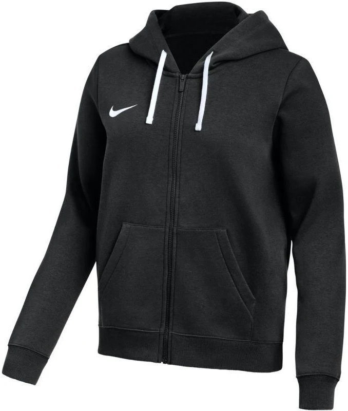 Nike Park 26 Fleece moteriškas juodas gobtuotas bliuzonas su pilnu užtrauktuku IB1230 010