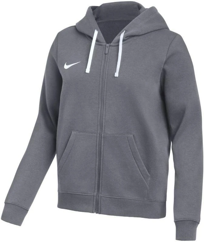 Nike Park 26 Fleece pilnai užsegamas bliuzonas su gobtuvu moterims, pilkas IB1230 071