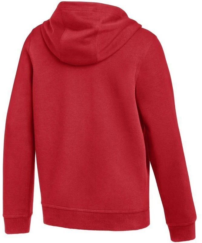 Nike Park 26 Fleece pilnu užtrauktuku su gobtuvu vaikams Raudonas IB1232 657