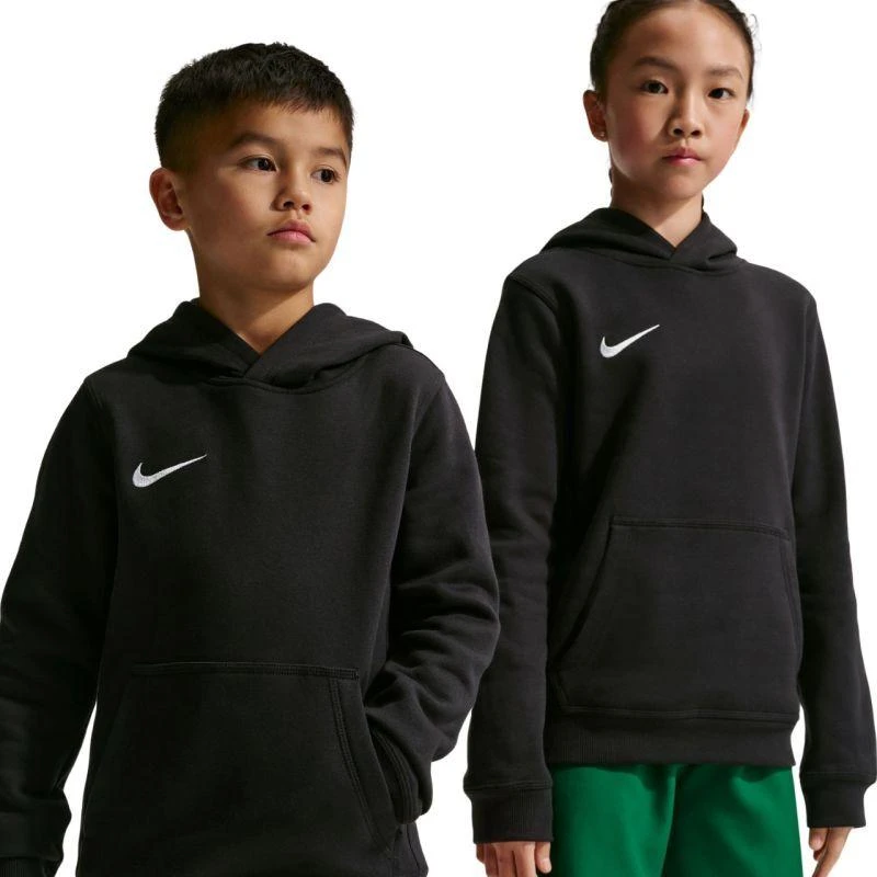 Nike Park 26 Fleece vaikiškas bliuzonas su kapišonu Juodas IB1226 010