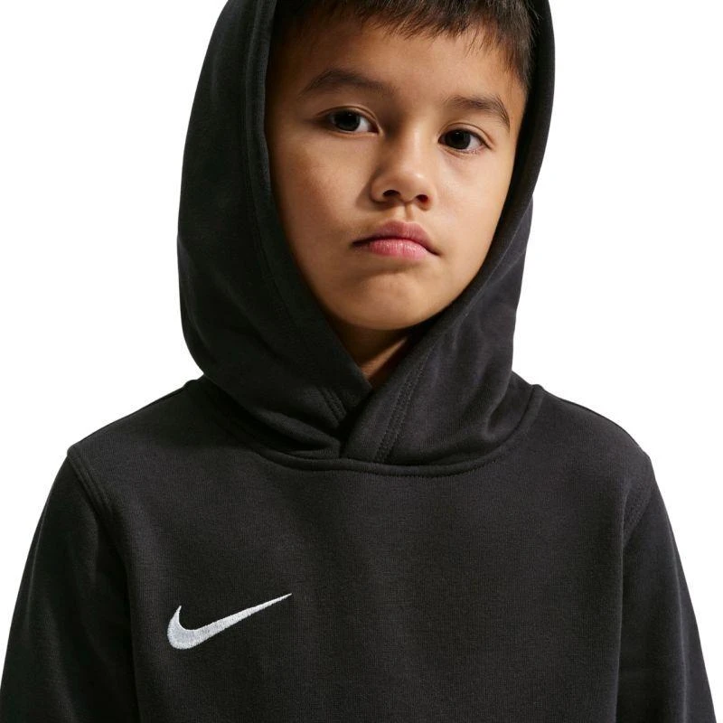 Nike Park 26 Fleece vaikiškas bliuzonas su kapišonu Juodas IB1226 010