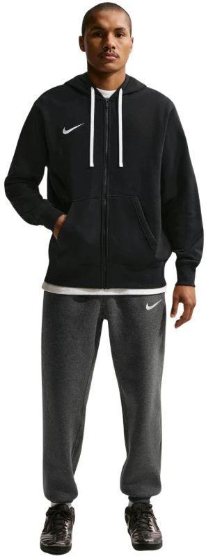 Nike Park 26 Flisinis džemperis su gobtuvu ir pilnu užtrauktuku Vyriškas Juodas IB1228 010