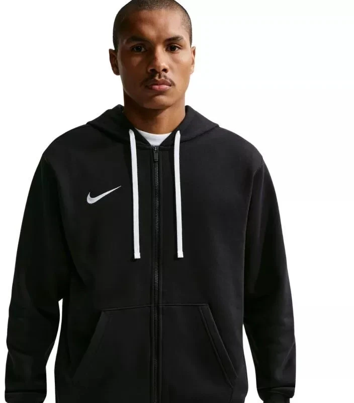 Nike Park 26 Flisinis džemperis su gobtuvu ir pilnu užtrauktuku Vyriškas Juodas IB1228 010