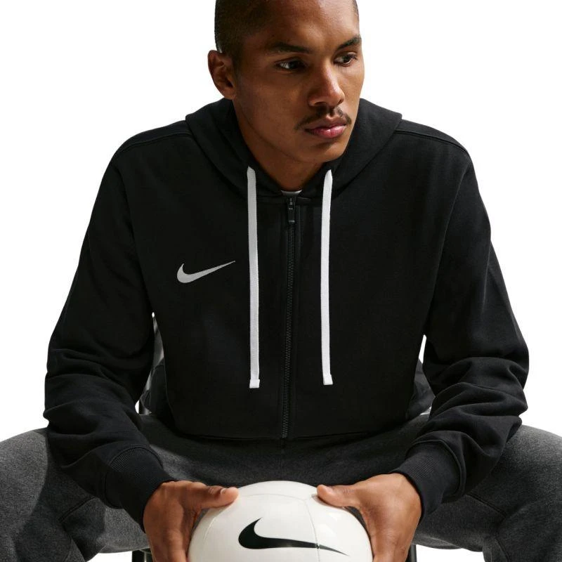 Nike Park 26 Flisinis džemperis su gobtuvu ir pilnu užtrauktuku Vyriškas Juodas IB1228 010