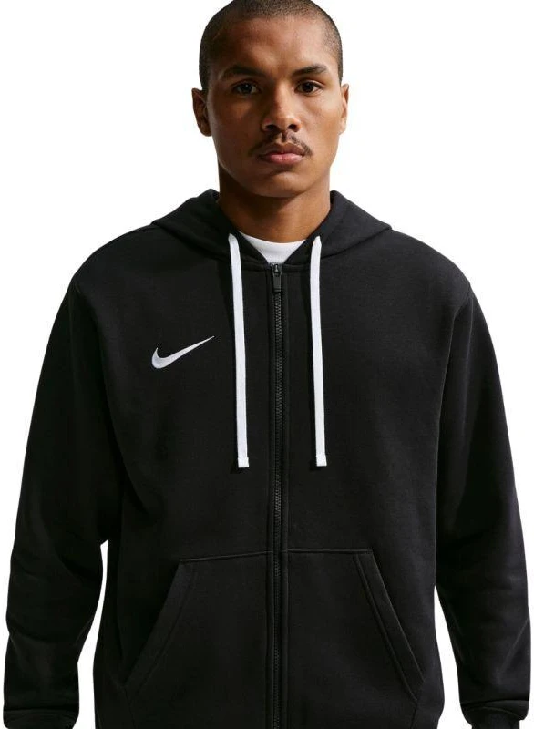 Nike Park 26 Flisinis džemperis su gobtuvu ir pilnu užtrauktuku Vyriškas Juodas IB1228 010