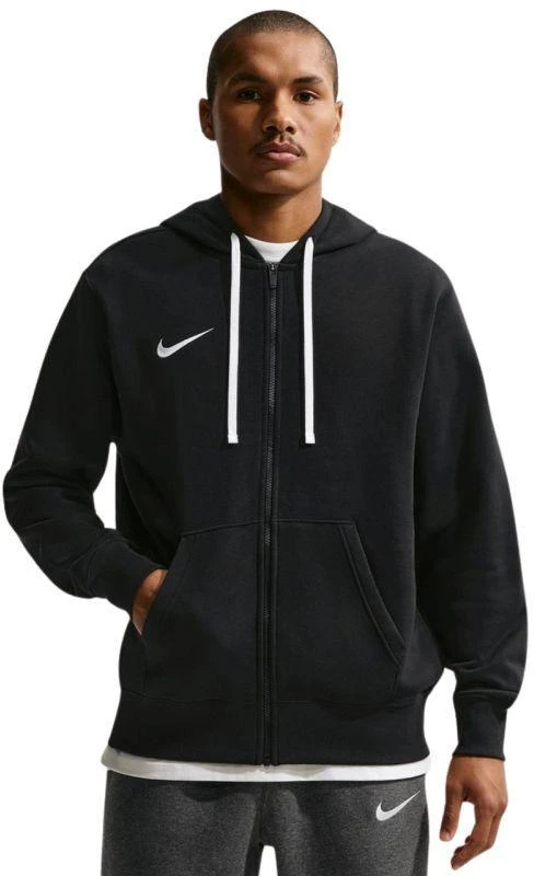 Nike Park 26 Flisinis džemperis su gobtuvu ir pilnu užtrauktuku Vyriškas Juodas IB1228 010