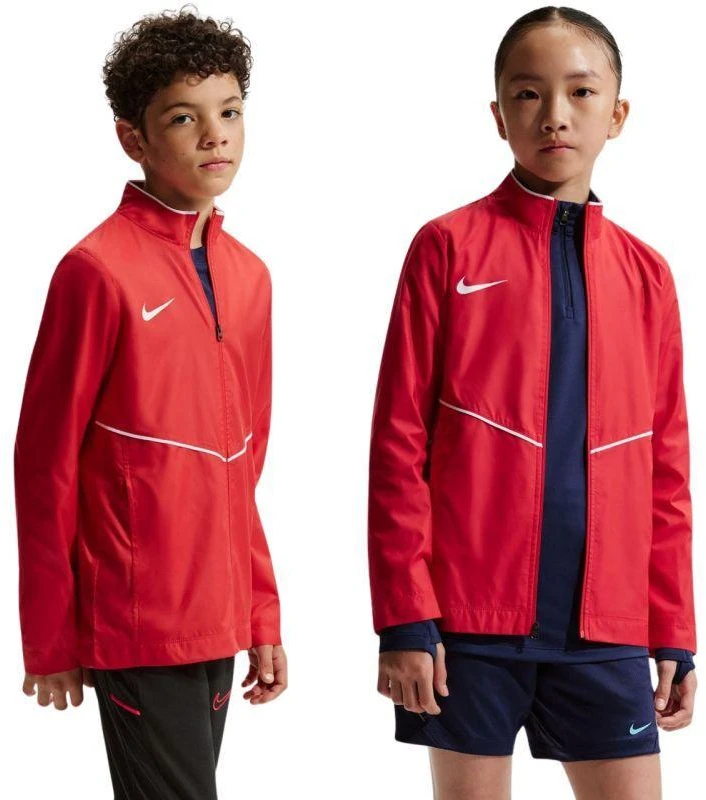 Nike Park 26 Vaikiška lietaus striukė Raudona HM7269 657