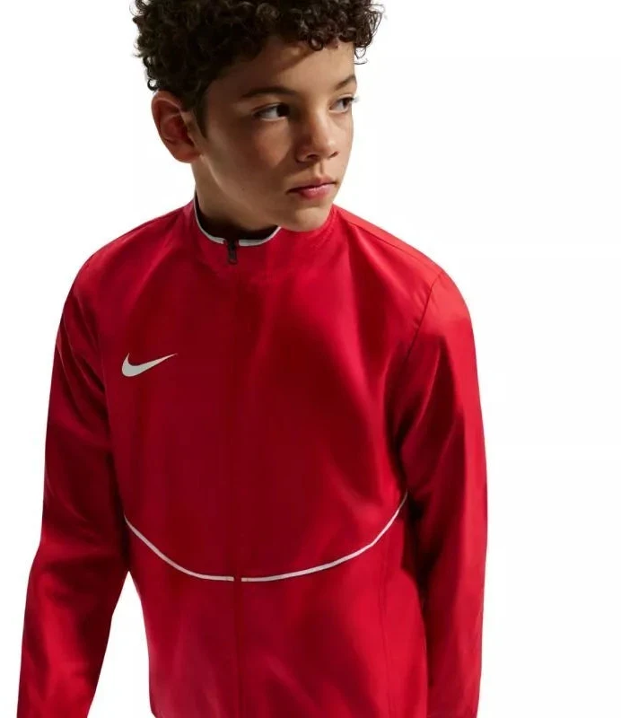 Nike Park 26 Vaikiška lietaus striukė Raudona HM7269 657