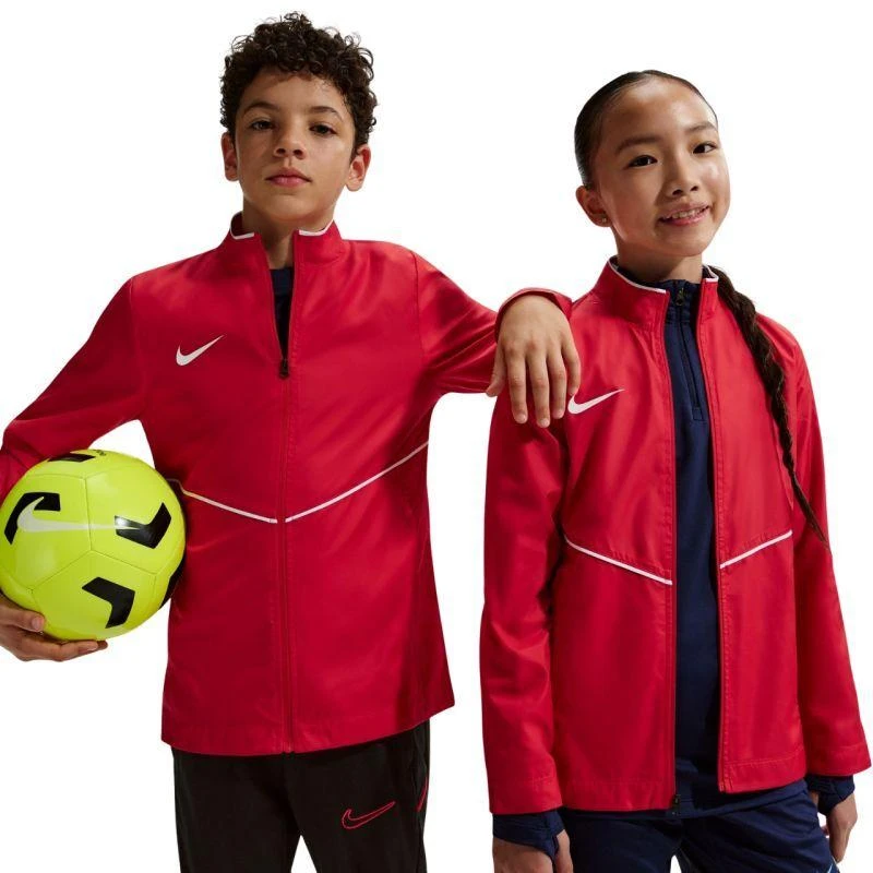 Nike Park 26 Vaikiška lietaus striukė Raudona HM7269 657