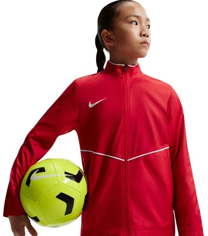 Nike Park 26 Vaikiška lietaus striukė Raudona HM7269 657