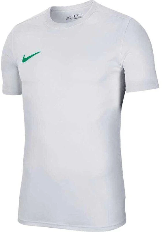 Nike Park VIII Jaunimo Marškinėliai su žaliu logotipu HV8182-102